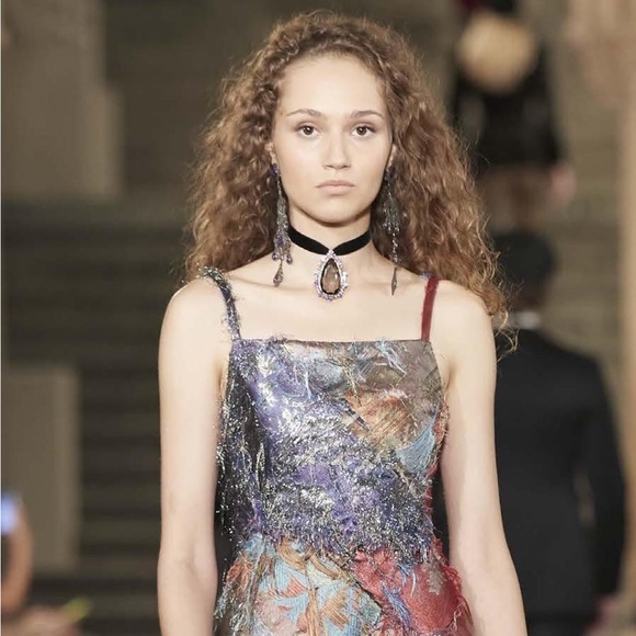 Dresses & Skirts - Ralph Lauren 😈😈 Purple Label Collection 50th Metallic Multi Evening Dress